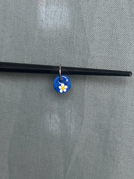 Daisy - Blue Clay Charm 💙