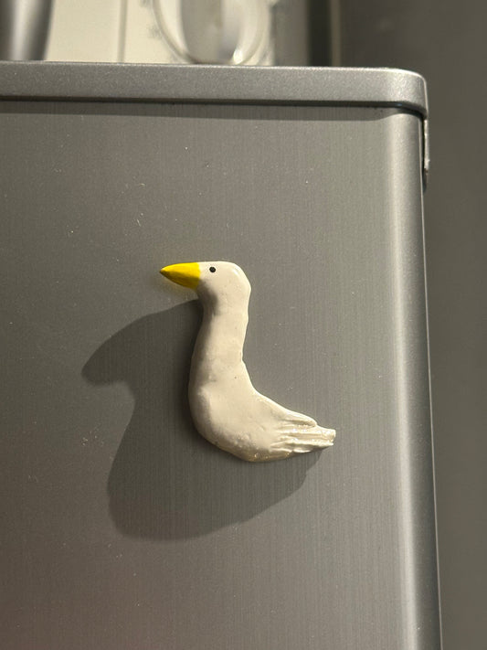 Lucky Ducky Clay Magnet 🦆