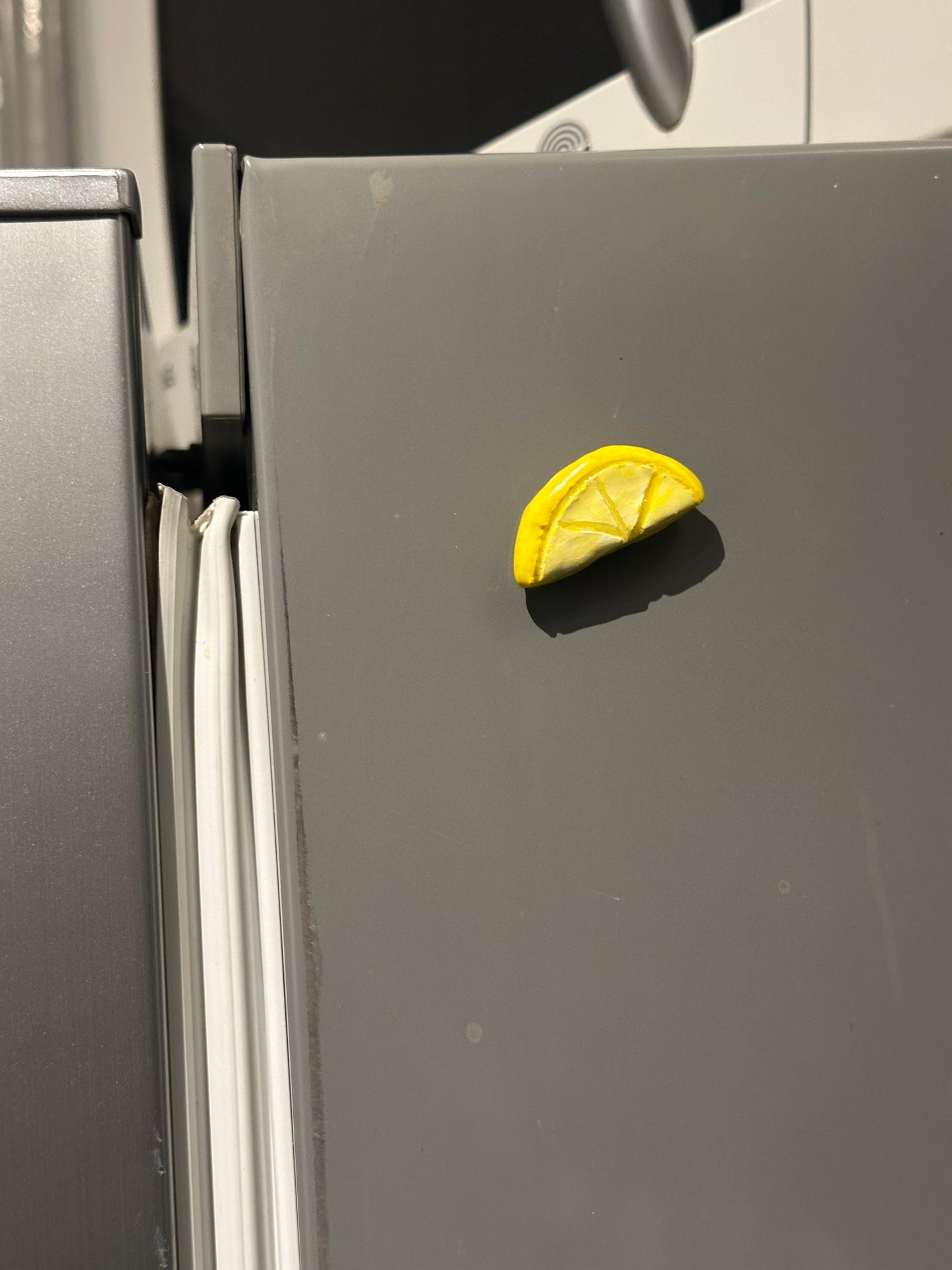 Lemon Slice Clay Magnet 🍋