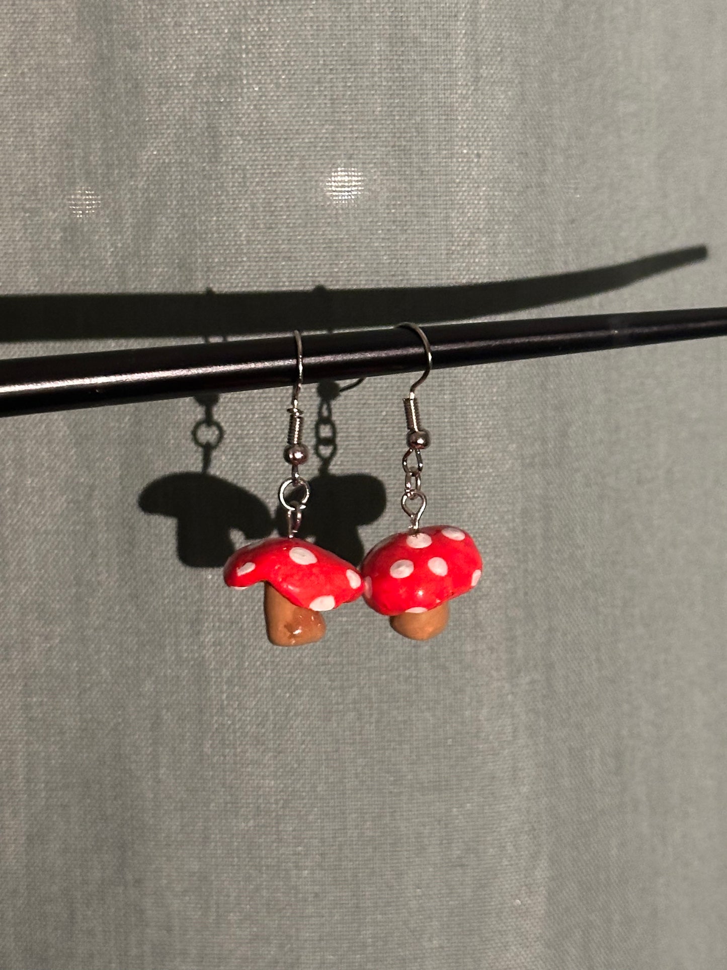 The Rachel-Shroom Clay Earrings 🍄