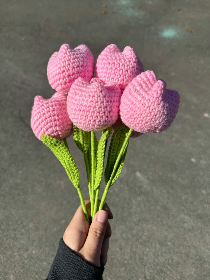 Crochet Tulips From Amsterdam 🌷